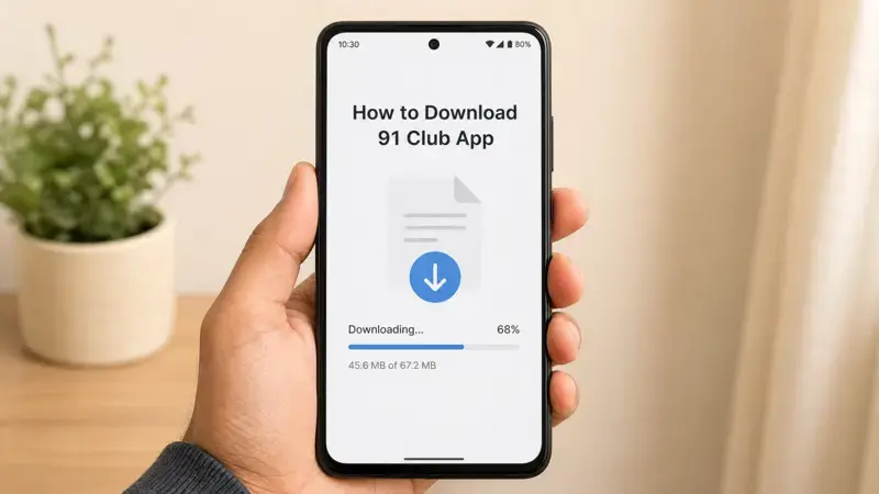 How to Download 91 Club App on Android APK download process